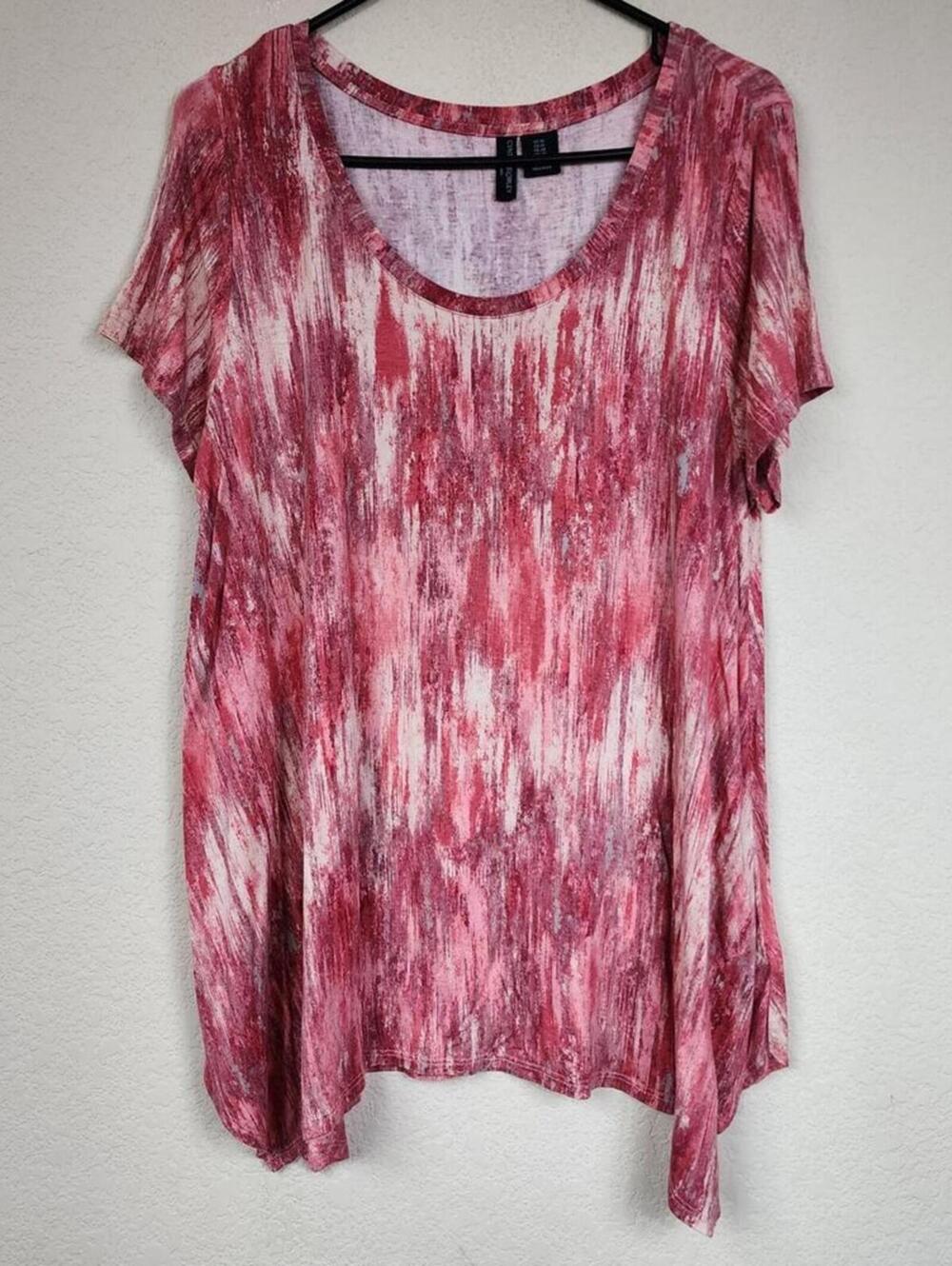 Cynthia Rowley 1X Boho Blouse